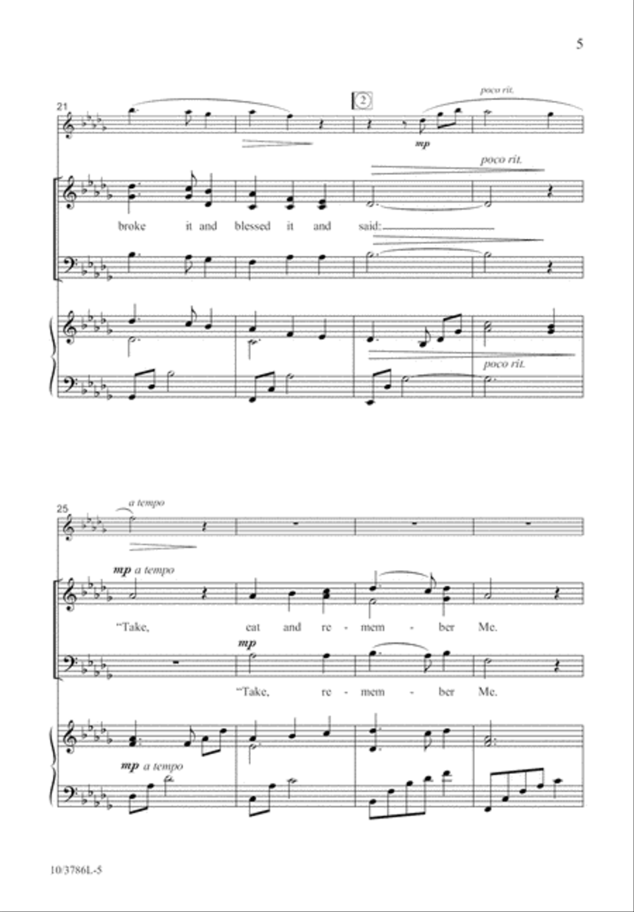 Remember Me 3-Part scores gallery preview page 6