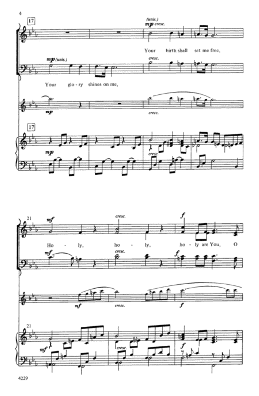 Advent Prayer Advent Prayer 4-Part scores gallery preview page 4