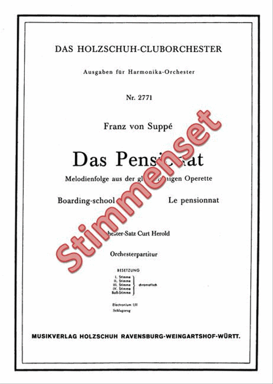 Das Pensionat Accordion Orchestra scores gallery preview page 1