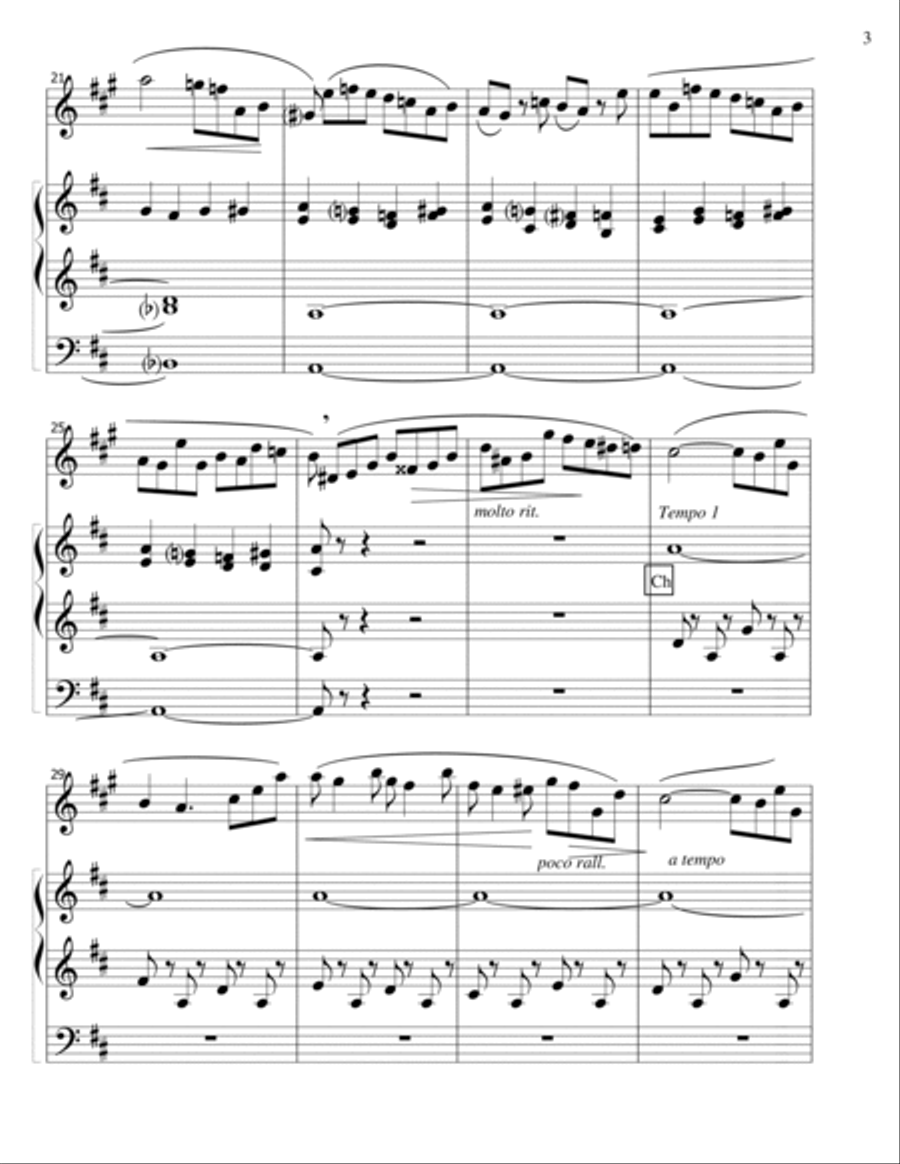 Recit de Hautbois English Horn scores gallery preview page 3