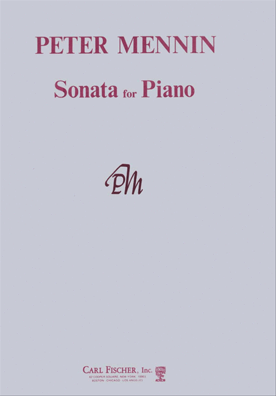 Sonata For Piano Piano Solo scores gallery preview page 1