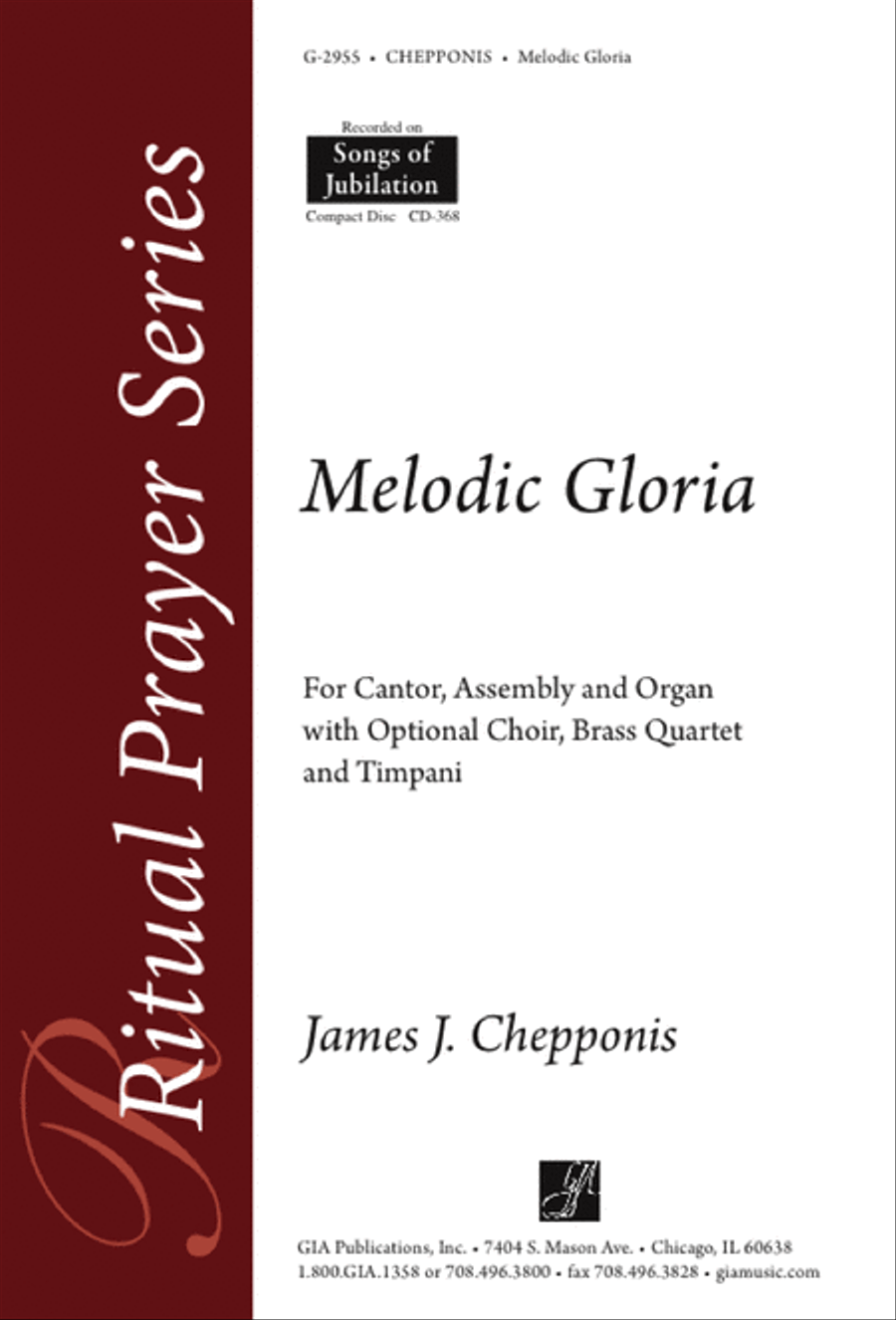 Melodic Gloria Melodic Gloria Unison Choir scores gallery preview page 1