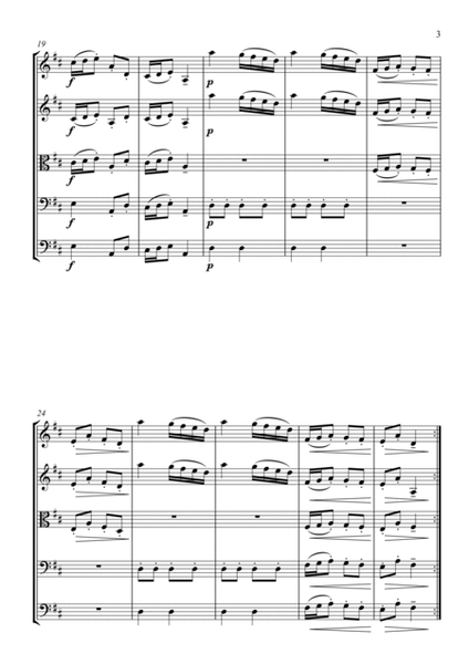 Johann Sebastian Bach - Musette (String Orchestra) image number null