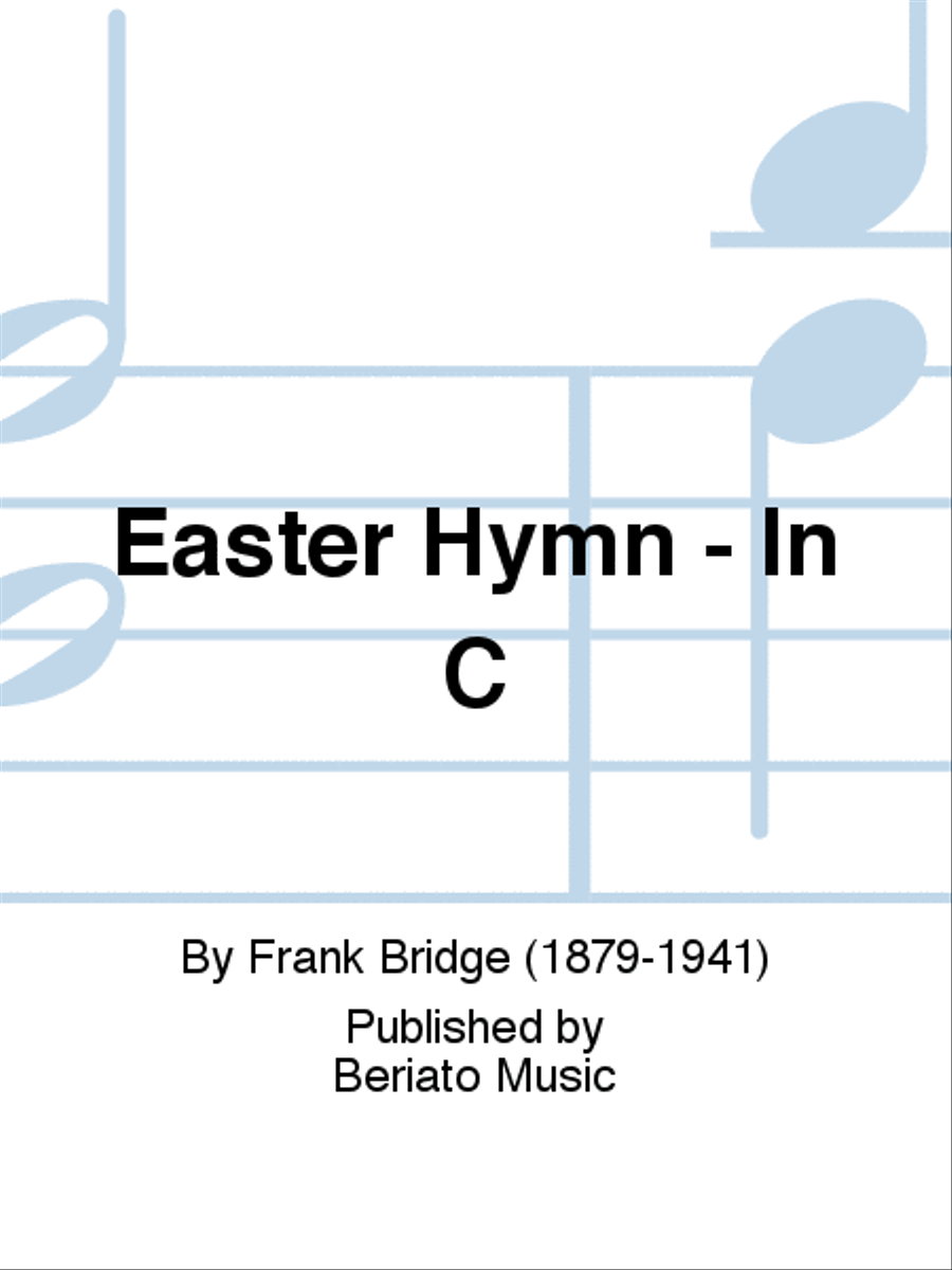 Easter Hymn - In C Piano, Vocal, Guitar scores gallery preview page 1