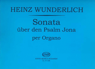 Sonate über den Psalm Jona per Organo