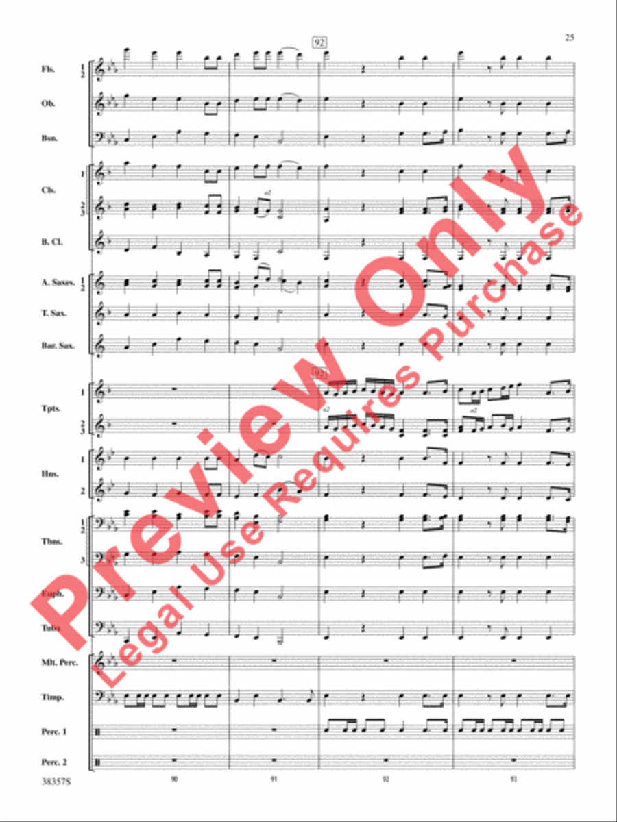 A Classic Christmas A Classic Christmas Concert Band scores gallery preview page 26