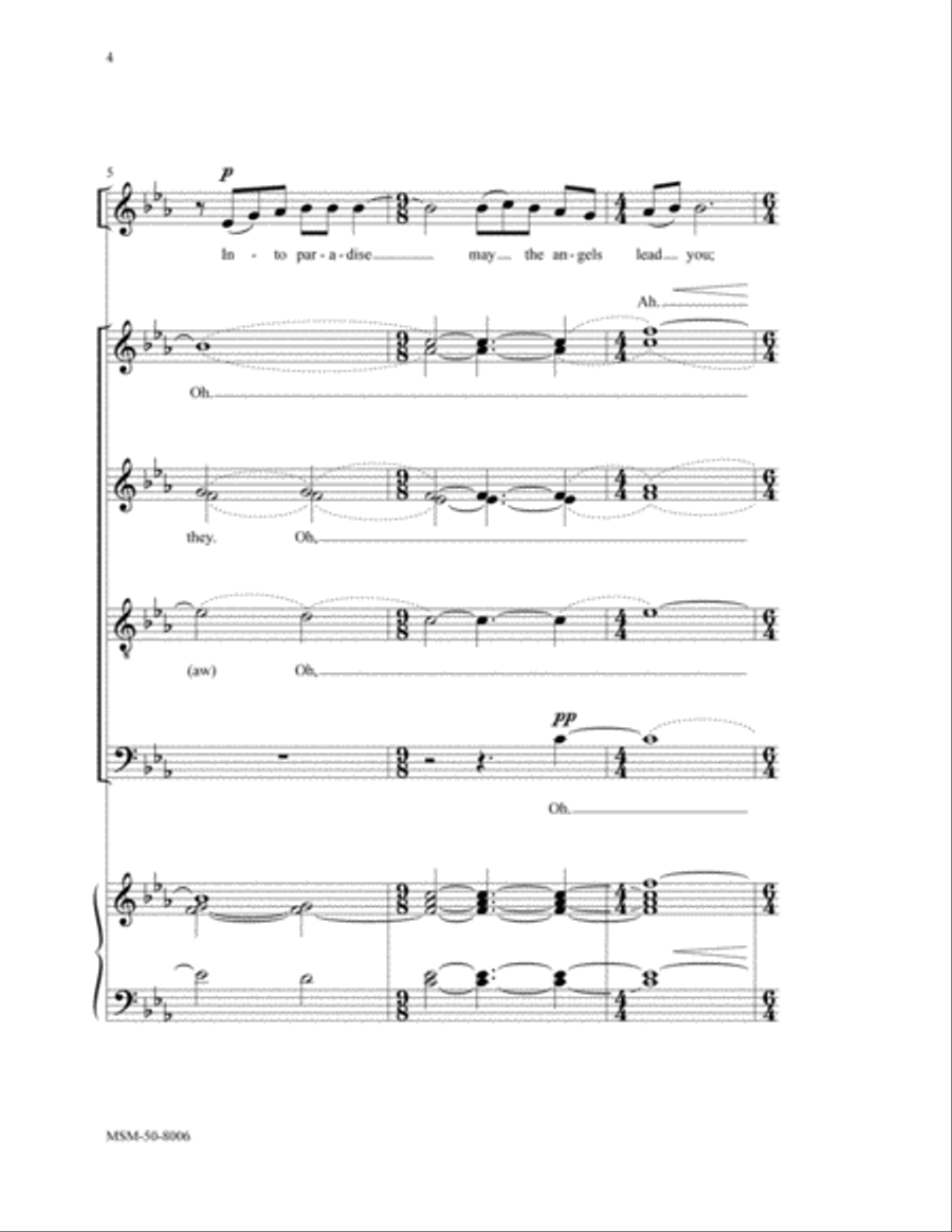 Into Paradise 4-Part scores gallery preview page 3