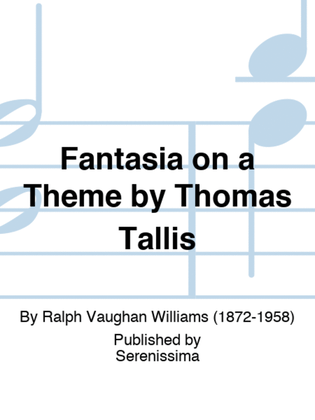 Book cover for Fantasia on a Theme by Thomas Tallis