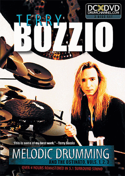 Terry Bozzio: Melodic Drumming and the Ostinato, Volumes 1, 2, 3