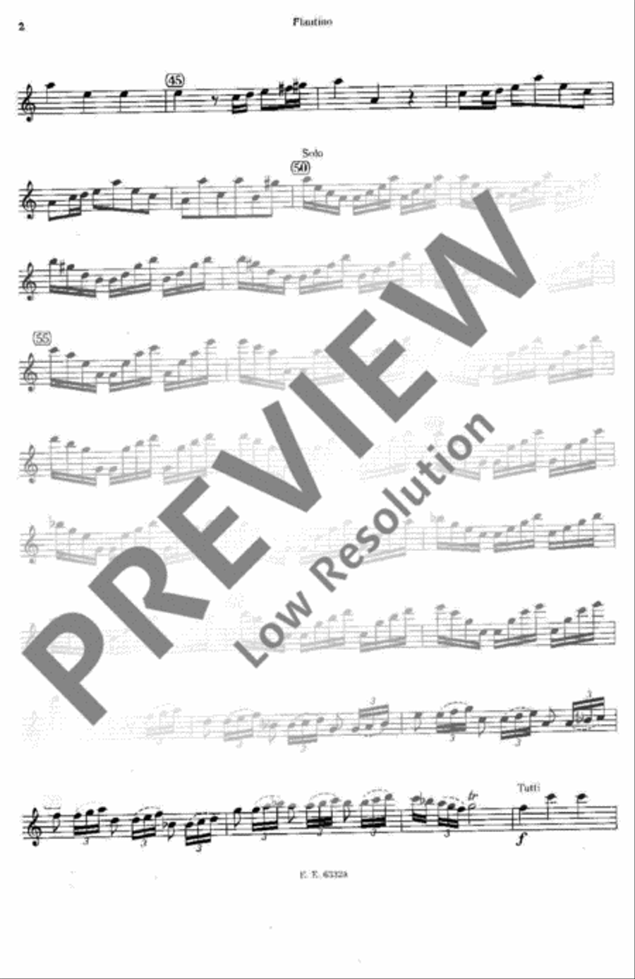 Concerto C major Recorder scores gallery preview page 3