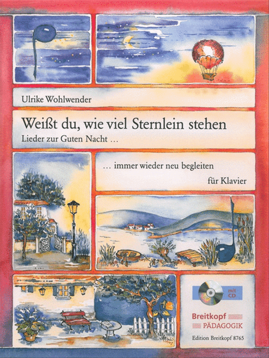 Weißt du, wie viel Sternlein stehen Piano Solo scores gallery preview page 1