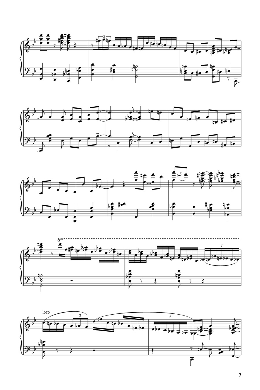 Moonglow Moonglow Piano Solo scores gallery preview page 7