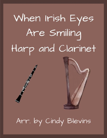 When Irish Eyes are Smiling, for Harp and Clarinet image number null