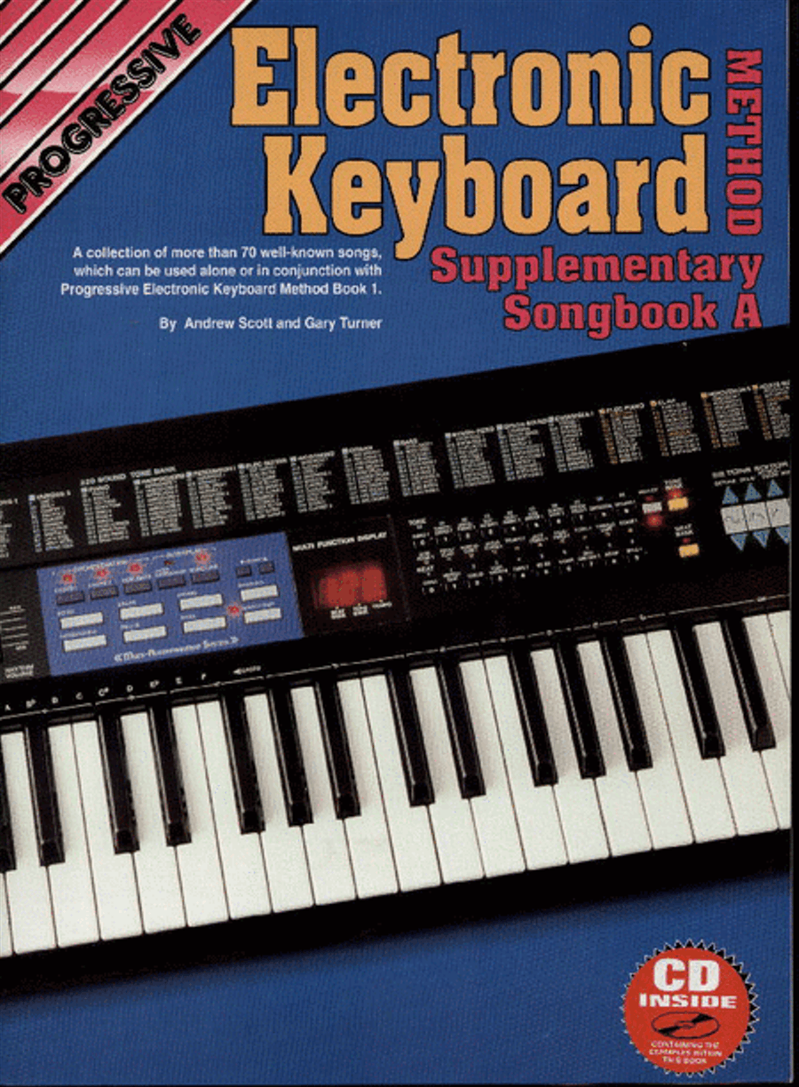 Progressive Keyboard Method Supplement A (Book/CD)