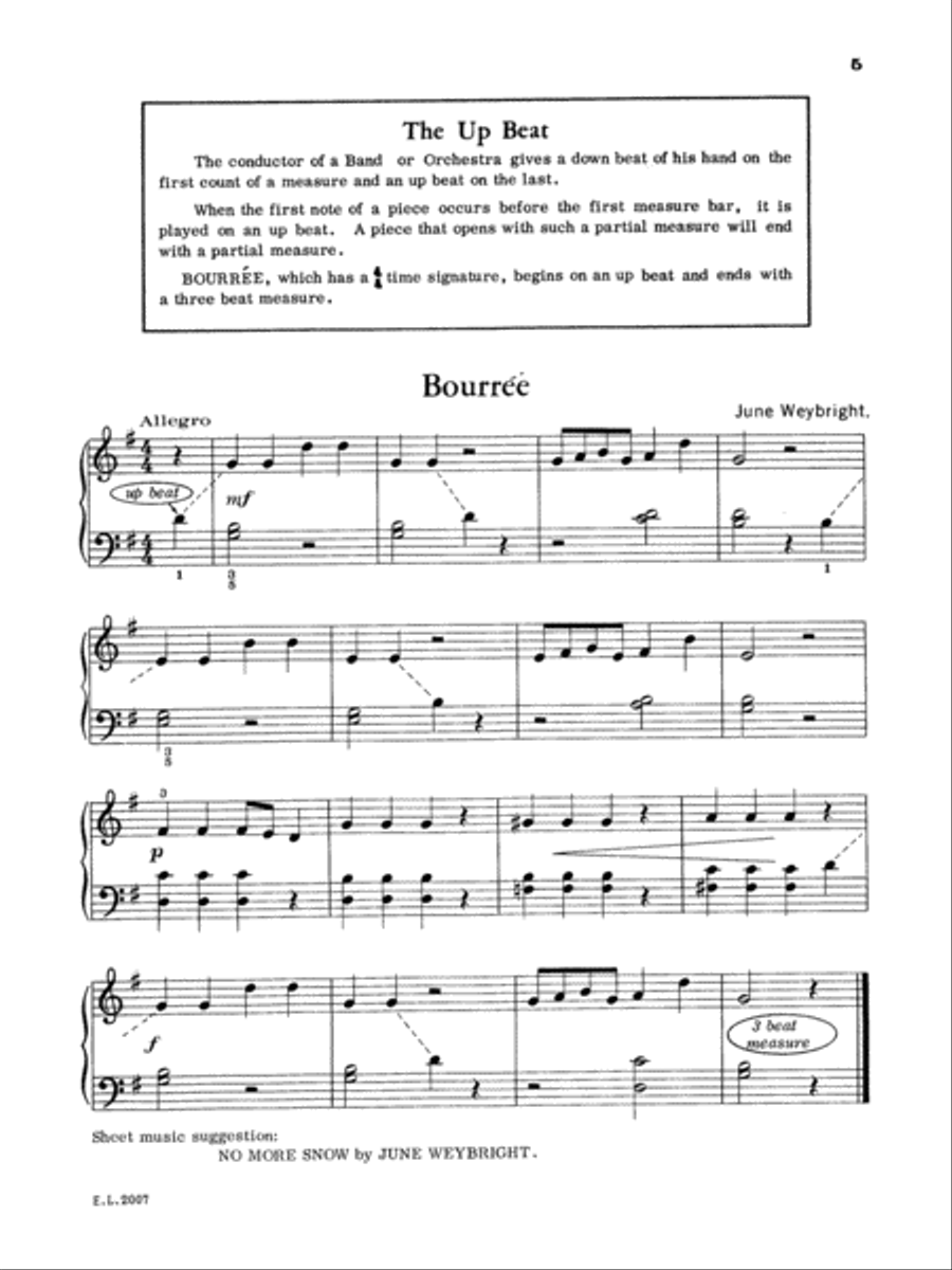 Belwin Piano Method, Book 3 Piano Method scores gallery preview page 3