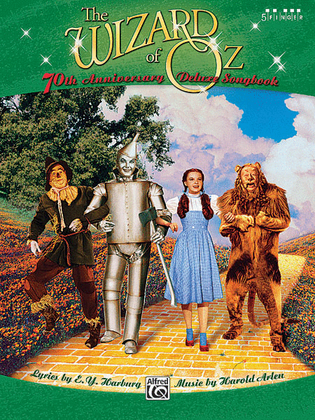 Book cover for The Wizard of Oz -- 70th Anniversary Deluxe Songbook