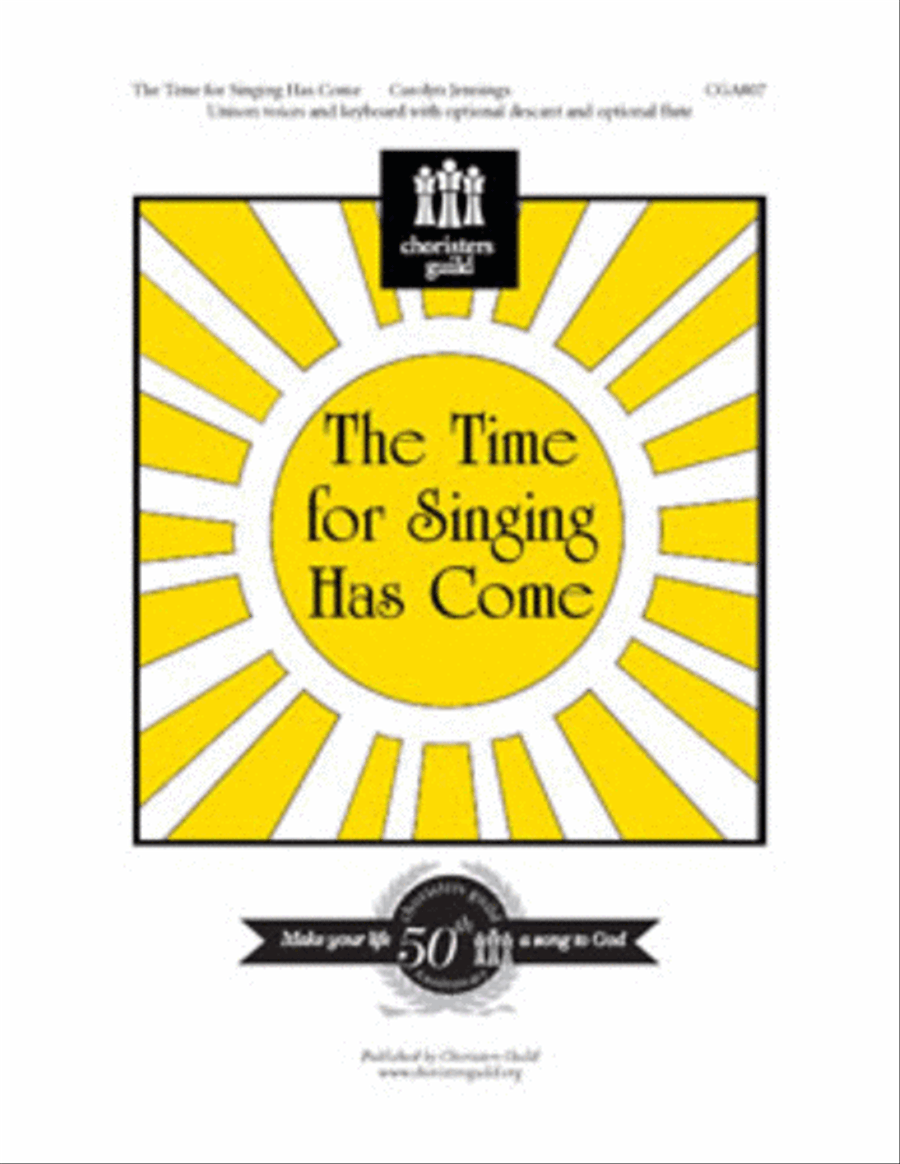The Time for Singing Has Come Unison Choir scores gallery preview page 1