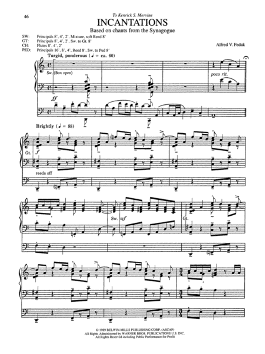 A Collection of Hymns A Collection of Hymns Organ scores gallery preview page 4