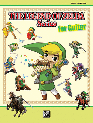Book cover for The Legend of Zelda Series for Guitar