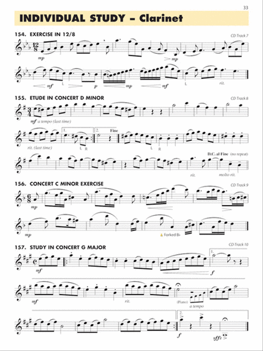 Essential Technique for Band with EEi - Intermediate to Advanced Studies Concert Band Methods scores gallery preview page 4