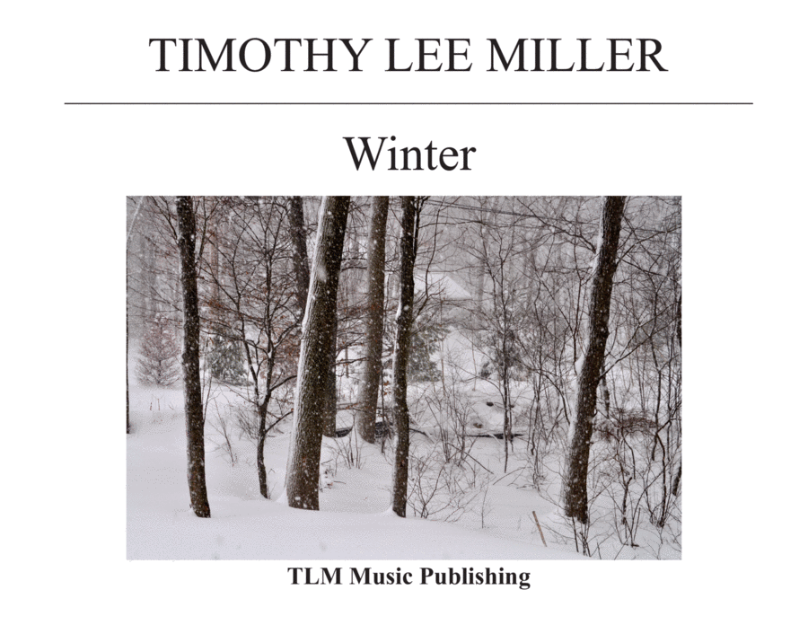 Winter Winter Jazz Ensemble scores gallery preview page 1