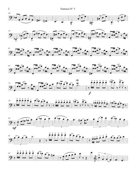Fantasia N° 3 Op 50 para fagot solo "Surco viejo" image number null