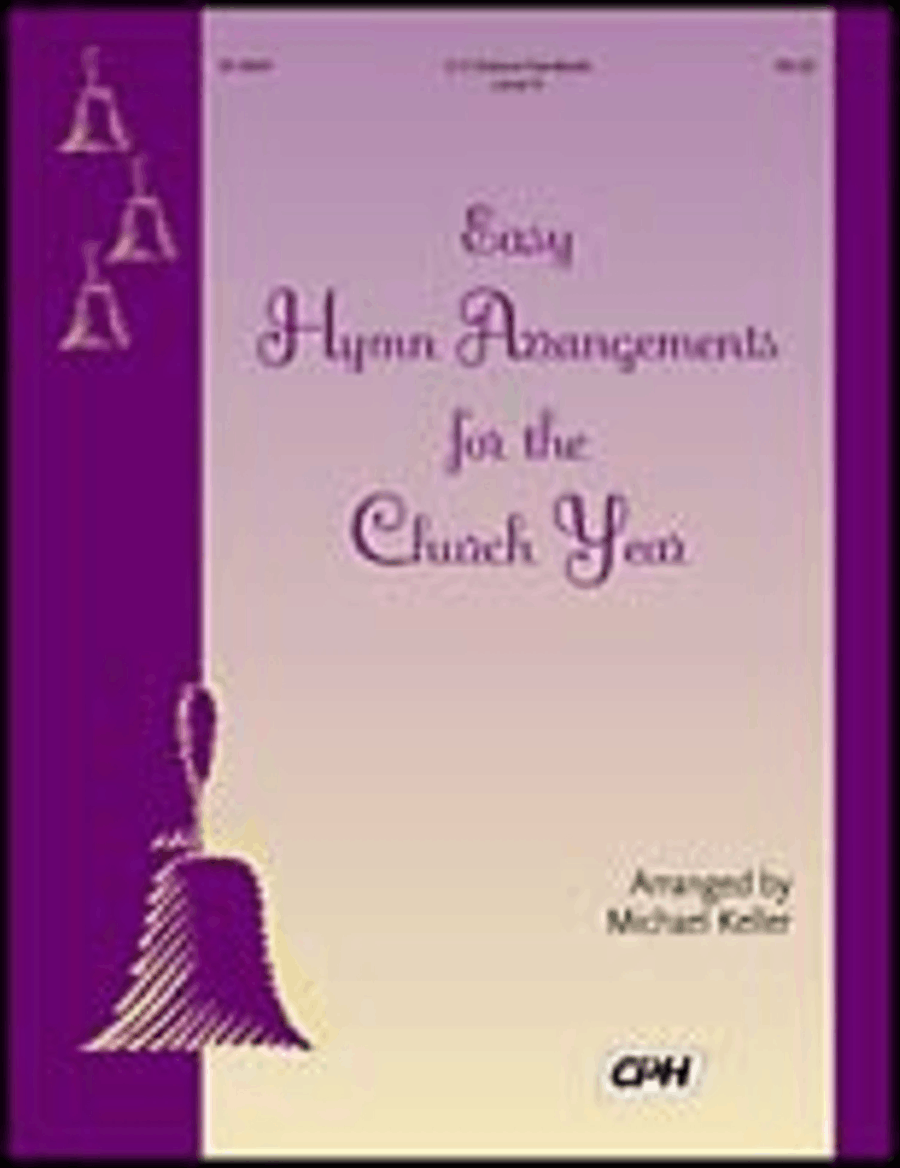 Easy Hymn Arrangements for the Church Year Handbell Choir scores gallery preview page 1