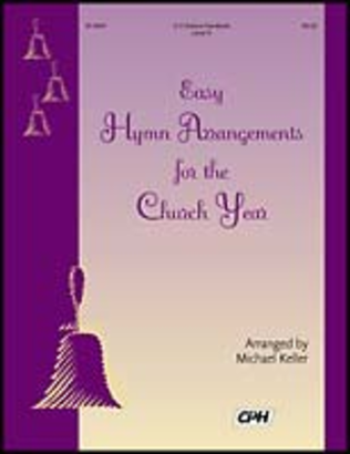 Book cover for Easy Hymn Arrangements for the Church Year
