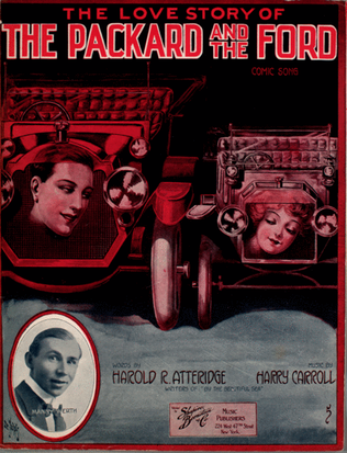 The Love Stoy of The Packard and the Ford. Comic Song