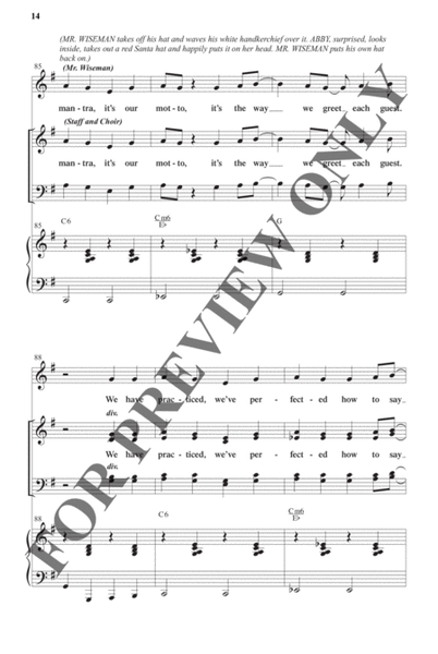 Welcome to Bethlehem - Choral Book