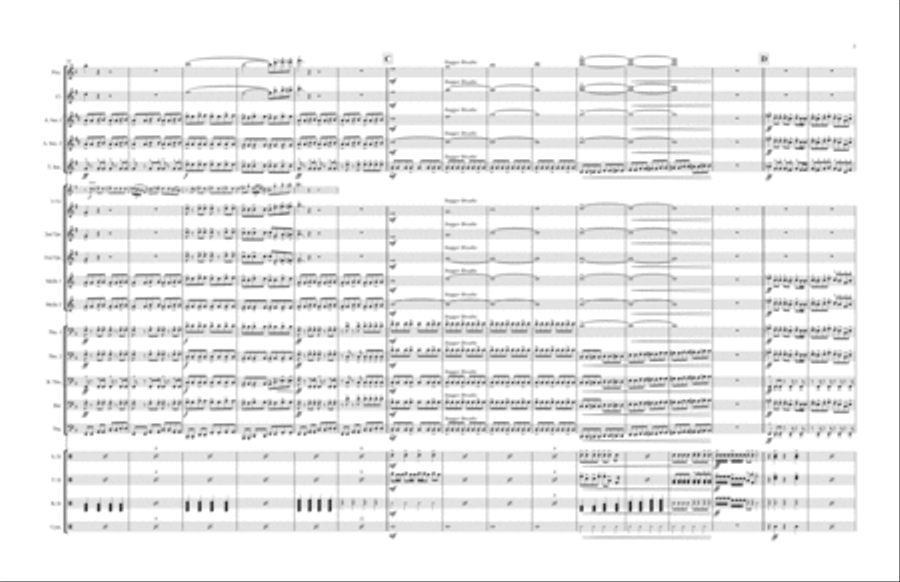 Juicy Wiggle Marching Band scores gallery preview page 3