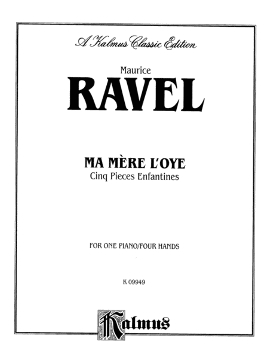 Ma Merè l'oye (Mother Goose Suite) Small Ensemble scores gallery preview page 2