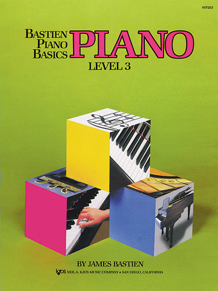 Bastien Piano Basics, Level 3, Piano by James Bastien Piano Method - Sheet Music