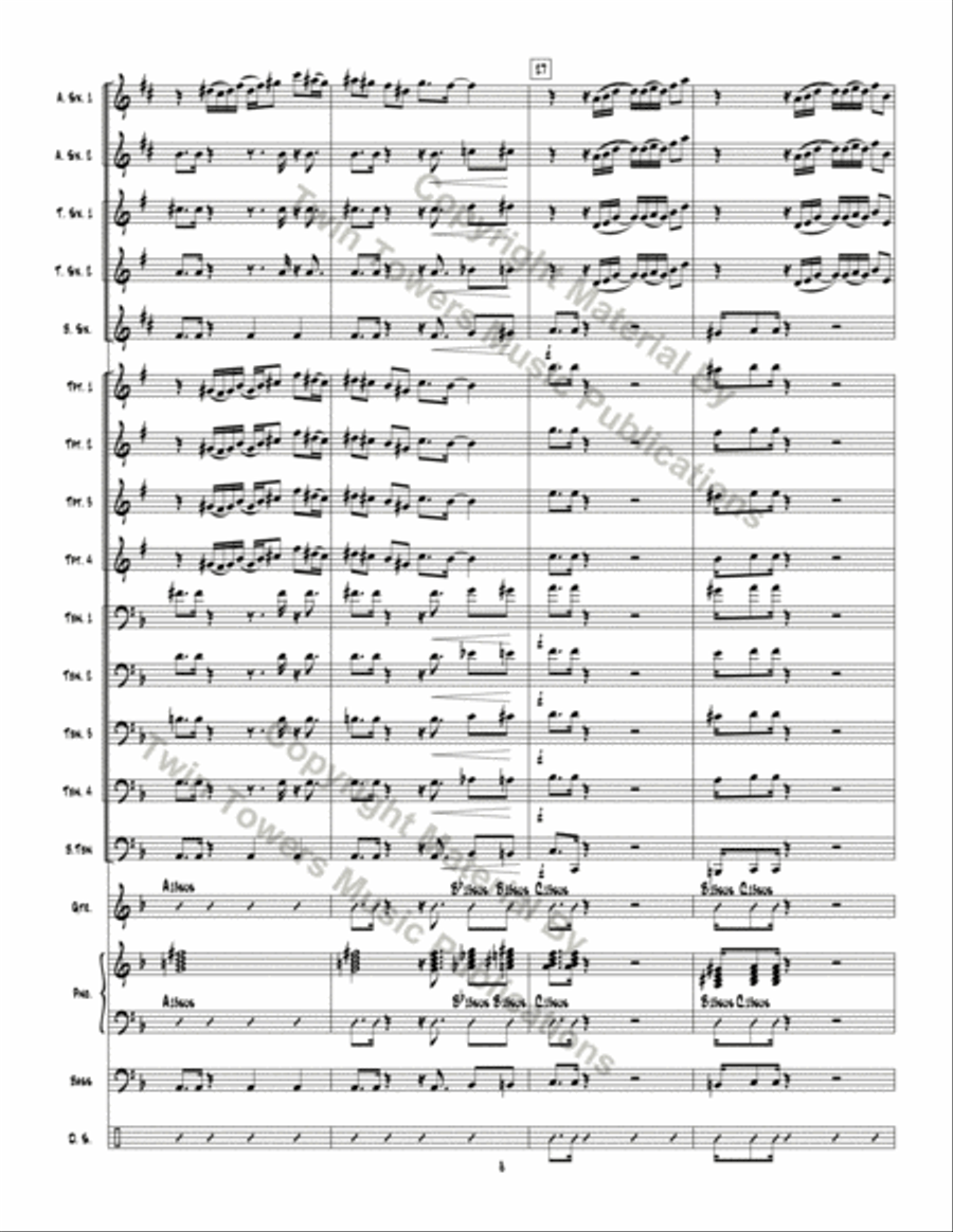 Smartypants Smartypants Jazz Ensemble scores gallery preview page 9