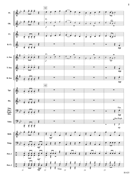 Fanfare on "Ode to Joy" from Symphony No. 9: Score