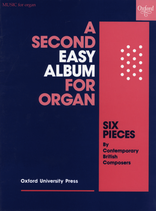Book cover for A Second Easy Album for Organ