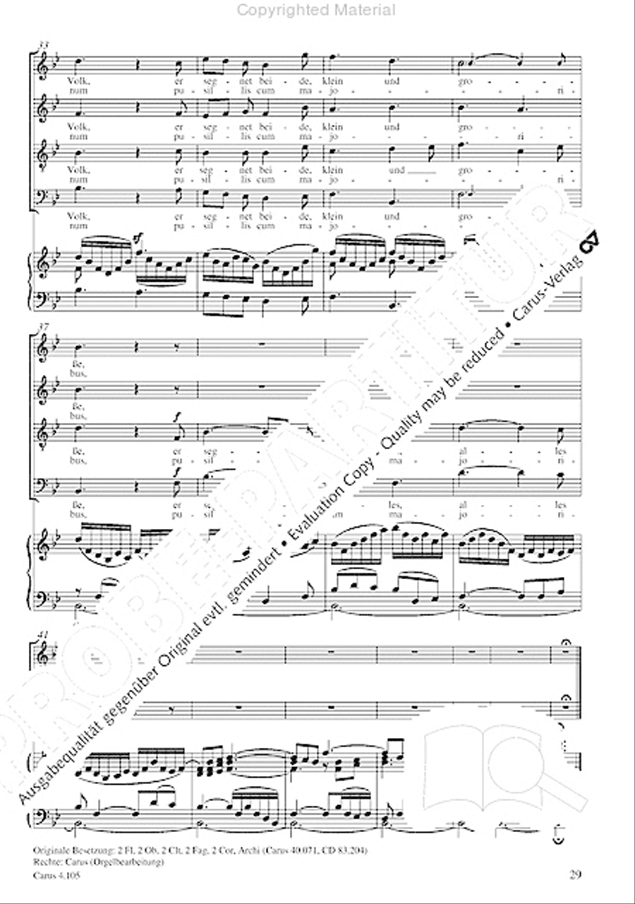 Choral collection Mendelssohn - editionchor Choir scores gallery preview page 30