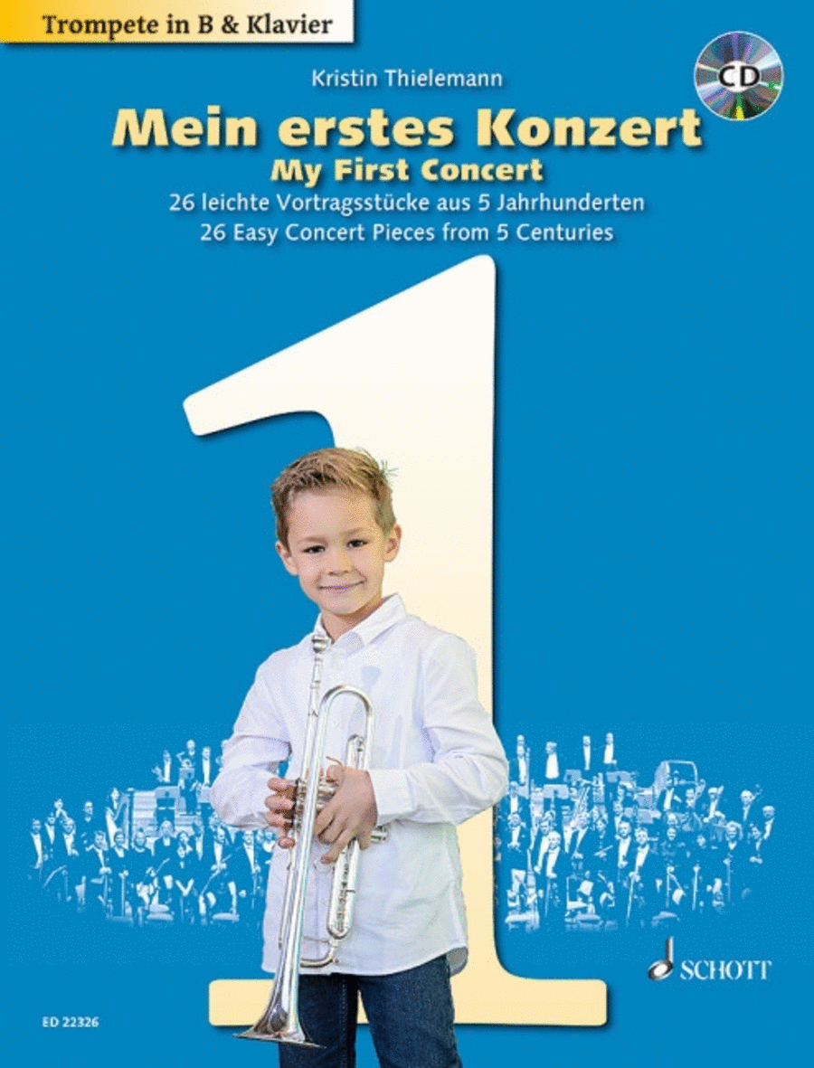My First Concert – 26 Easy Concert Pieces from 5 Centuries Trumpet Solo scores gallery preview page 1