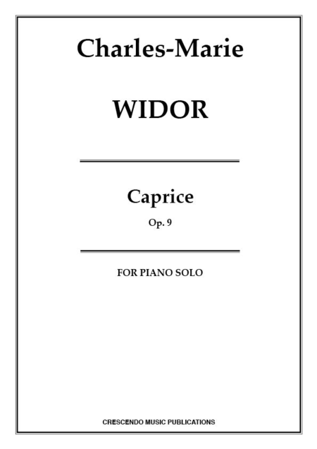 Caprice, Op. 9