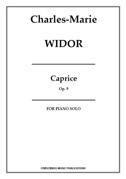 Caprice, Op. 9