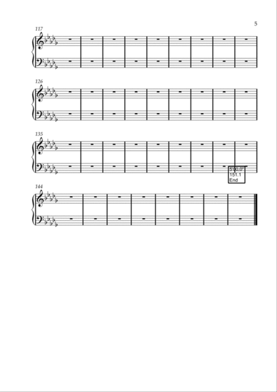 Walk By Faith Easy Piano scores gallery preview page 5