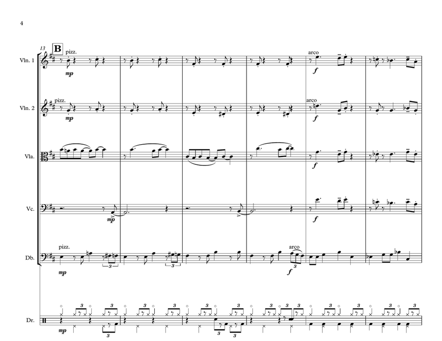 Satin Doll String Orchestra scores gallery preview page 4