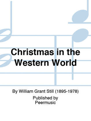 Book cover for Christmas in the Western World