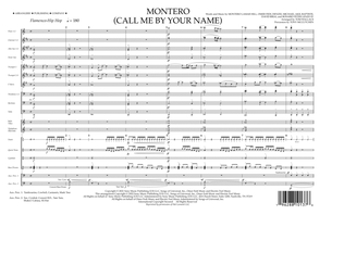 Montero (Call Me By Your Name) (arr. Tom Wallace) - Full Score
