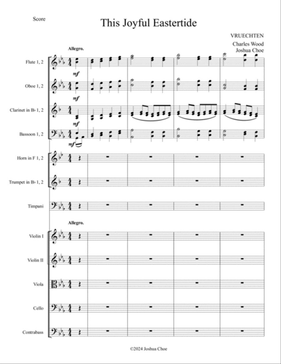 This Joyful Eastertide This Joyful Eastertide Full Orchestra scores gallery preview page 3