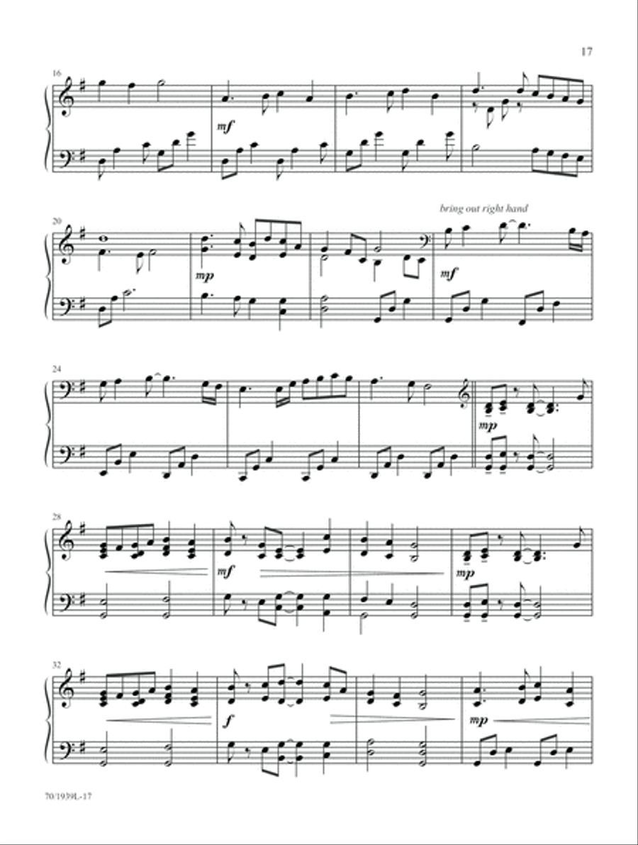 Lord of My Heart Piano Solo scores gallery preview page 13