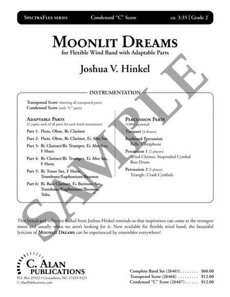 Moonlit Dreams (6-Part Flex) image number null