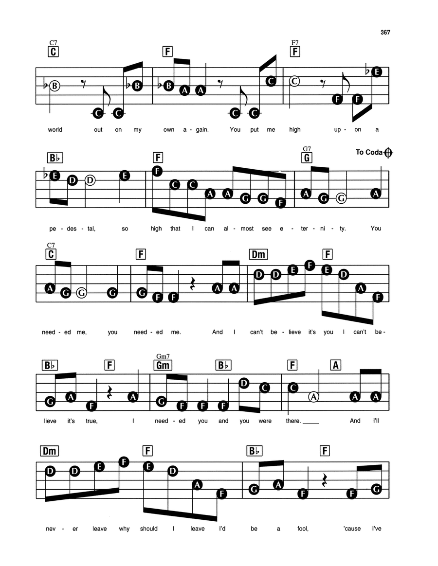 You Needed Me Electronic Keyboard scores gallery preview page 2