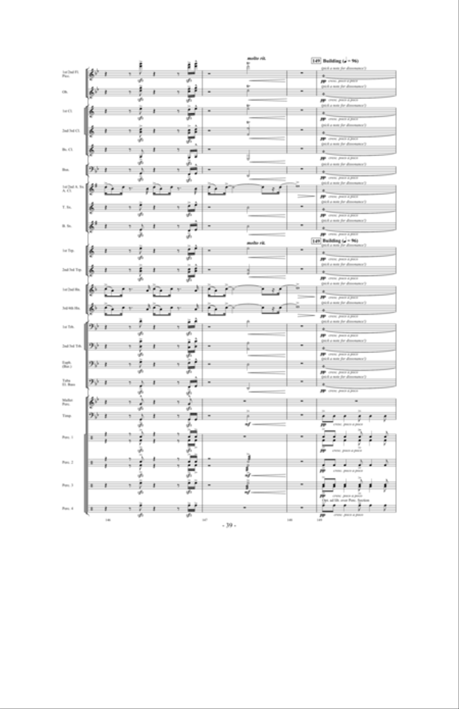 Brazil: Ceremony, Song and Samba Concert Band scores gallery preview page 38