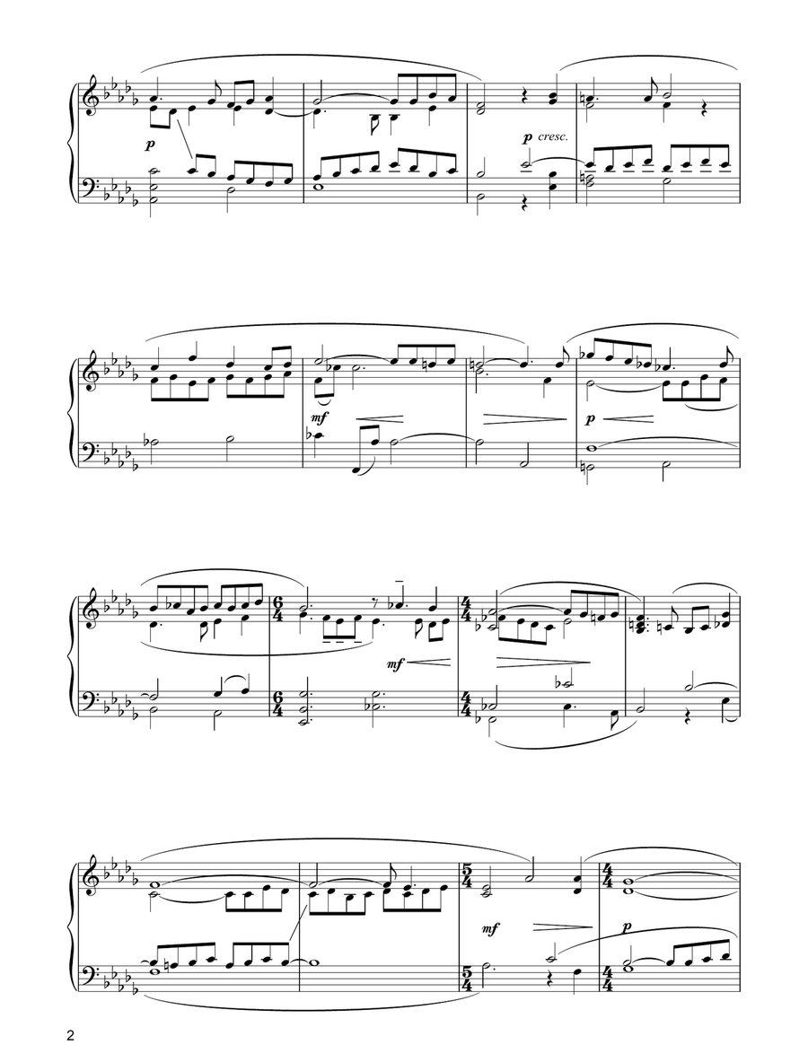 Adagio For Strings Op.11 String Orchestra scores gallery preview page 2